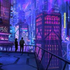 Dark purple aesthetic neon aesthetic night aesthetic aesthetic collage aesthetic backgrounds aesthetic iphone wallpaper aesthetic wallpapers cyberpunk aesthetic cyberpunk city. Steam Workshop Neon City With Clock Purple Blue