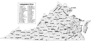 Population density has been monitored for more than 200 years in the u.s. List Of Cities And Counties In Virginia Wikipedia