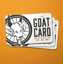 Check out our goat card selection for the very best in unique or custom, handmade pieces from our greeting cards shops. Gift Card Gray Goat Sports Indianapolis Franklin In Bicycles Fitness