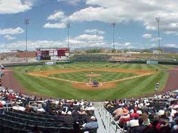 albuquerque isotopes park aaa baseball saw the topes here