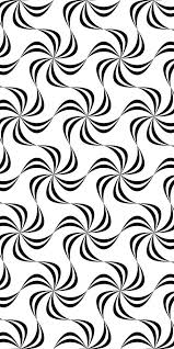 Black And White Floral Pattern Vector Repeating Black White Hexagonal Vector Floral Pattern Design Pattern Art Pattern Design Flower Pattern Design