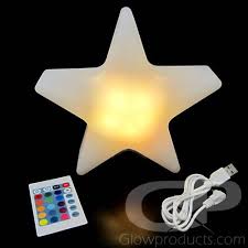Light Up Led Star Decor Light Mood Lamp With Remote Glowproducts Com