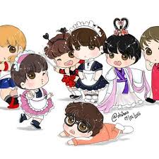 Cuties Bts Chibi Chibi Bts Drawings