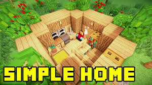 Vanilla minecraft my friend showed me this house in minecraft and told me she made it. Minecraft Easy Simple Survival House Base Home Build Tutorial Xbox Pe Ps3 Pc Minecraft House Designs Minecraft Tutorial Minecraft Blueprints