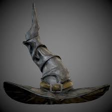 3d 3ds Ready Pbr Engines Black Witch Hat Black Witch 3d Model