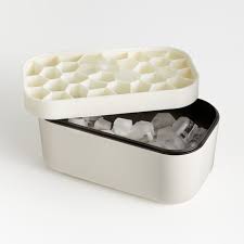 Lekue White Ice Box Reviews Crate And Barrel In 2020 Crate And Barrel Ice Box Plastic Crates