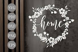 Free Free 75 Home With Wreath Svg SVG PNG EPS DXF File