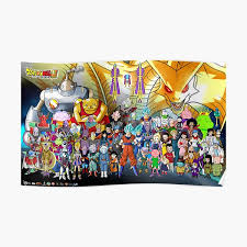 Disturbed by a prophecy that he will be defeated by a super saiyan god, beerus and his angelic attendant whis start searching. Dragon Ball Super Posters Redbubble