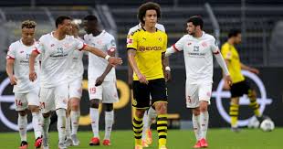 Fsv mainz 05 0, borussia dortmund 2. Borussia Dortmund 0 2 Mainz Shock Loss Has Favre S Men Looking Over Their Shoulder