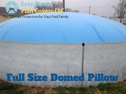 Full Size Domed Pillow Winter Pool Covers Best Above Ground Pool Winter Pillows