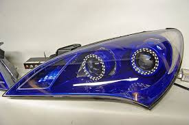 Fr Gc Quad Bi Xenon Blue 015 Hyundai Genesis Hyundai Genesis Coupe Honda Civic Coupe