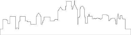 Philadelphia freehand minimal line skyline and landmarks. Philadelphia Skyline Silhouette Kostenlose Vektor Silhouetten Creazilla