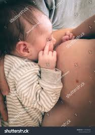Cute Newborn Baby Showing Middle Finger Stock Photo Edit Now 1123338248