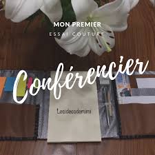 Conferencier Mon 1er Essai Couture Les Idees De Mimi Couture Tuto Diy