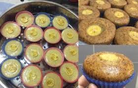 Resepi Apam Pisang Kukus Mekar Gebu Guna Blender Sahaja Baking Food Cooking