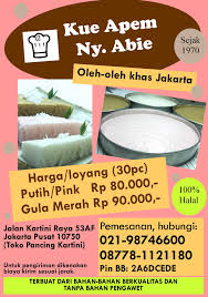 Snackmaker teflon 7 lubang cetakan kue lumpur apem pancake martabak. Kue Apem Nyonya Abie Beitrage Facebook