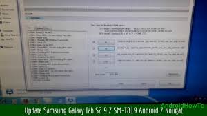 Easy and fast you can move from an old stock rom to the latest version of android and with improvements. Update Samsung Galaxy Tab S2 9 7 Sm T819 Android 7 Nougat Youtube