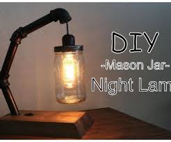 Lamp measures 14½ tall to top of jar and 4¾ diameter at base. Retro Mason Jar Nightstand Lamp 8 Steps With Pictures Instructables