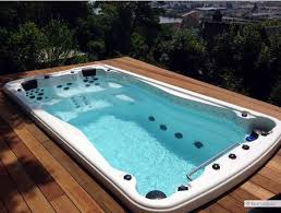 Spa De Nage Bali Blue Lagoon Spas Spa De Nage Piscine Spa Piscine Et Jardin