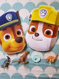 A5 grußkarte (210 x 148mm) 2. Paw Patrol Trifft Dino Geburtstagsmotto Fur 2 5 Jahrige Kinder Familie Nimmerland