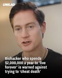 He claims he's aging slower than the average person 😲