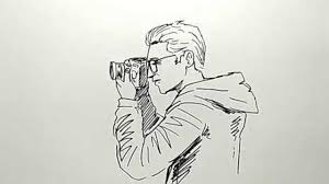 Kepala manusia lebih mudah digambar dengan posisi profil atau dari samping. Streaming Cara Menggambar Orang Lagi Menfoto Vidio