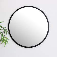 Round wall mirrors make your home appear and feel more spacious. Round Black Wall Mirror 50cm X 50cm
