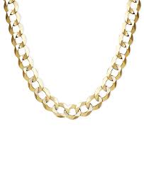 Maybe you would like to learn more about one of these? Macy S 22 Men S Curb Chain Necklace 7mm In Solid 14k Gold Reviews Necklaces Jewelry Watches Macy S