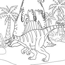 Click on any dinosaur picture above to start coloring. Spinosaurus Coloring Pages Dinosaur Coloring Pages