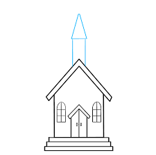 First church of lombard life people drawings pictures. How To Draw A Church Really Easy Drawing Tutorial