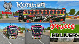 Apalagi jika game ini kebanyakan peminatnya adalah busmania, sebuah sebutan untuk menyapa fans para penggemar bus. Komban Skin Komban Dawood Bus Livery Download Livery Bus