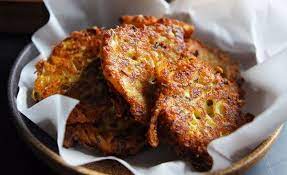 Summer Squash Fritters With Garlic Dipping Sauce Recipe Recipe Squash Fritters Fritters Food