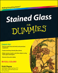 Approx 2/3cm wide and 22cm long. Stained Glass For Dummies Wiley