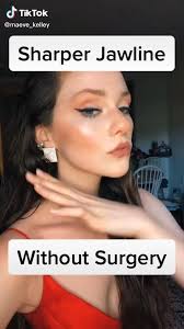 Easy Jaw Exercise For A Sharper Jawline Face Exercise Workout Tiktok Video Face Yoga Facial Exercises Jawline Exercise Face Yoga