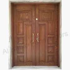 This solid teak wood, indian door design can give a regal appearance to your home. Gallery Al Habib Panel Doors