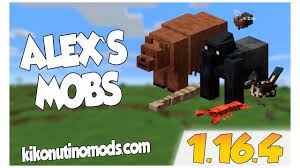 There are three tiered categories of modified mobs with configurable abilities, health, and dropped loot. Alex S Mobs Mod Para Minecraft 1 16 5 Y 1 16 4 Animales Reales