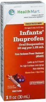 Health Mart Infants Ibuprofen Concentrated Drops Berry Flavor 1 Oz