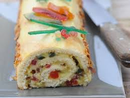 Gateau Roule Aux Fruits Confits Recettes Recette Gateau Roule Gateau Roule Recette Fruits Confits