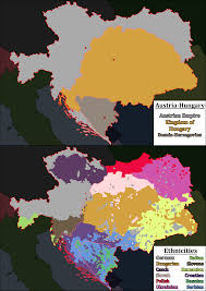 Water border, austriahungary, austrian empire, austrohungarian compromise of 1867, kingdom of hungary, cisleithania, austrian littoral, lands of the crown of saint stephen. Map Of The Austro Hungarian Empire And It S Ethnicities In 1914 Germany Map Austro Hungarian Historical Maps