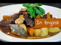 French Recipe Boeuf Bourguignon Burgundy Beef Stew By Herve Cuisine Youtube Burgundy Beef Stew Food Recipes Food