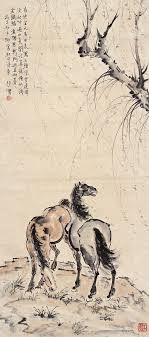 Xu Beihong S Horses Chinese Painting Horse Painting Chinese Art Japan Painting