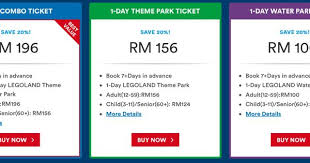 Legoland Malaysia Price Combo Legoland Malaysia Legoland Legoland Theme Park