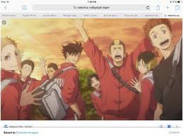 libero as a manager haikyuu haikyuu nekoma haikyuu anime