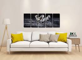 Stratton home decor metal floral wall decor. Contemporary Metal Wall Art Sculpture Panel Art Home Decor Wall Hanging Modern Abstract Yihui Arts Extra Large Horse Metal Wall Art 24x64in Wall Decor Home Decor Home Kitchen Kalingauniversity Ac In
