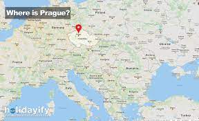 Çek cumhuriyeti izole harita ve resmi bayrak simgeleri. Prag Nerede Prag Hangi Ulkede 2020 Haritasi Holidayify Com