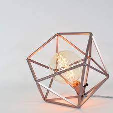 Buy top selling products like tripod table lamp in champagne and kathy ireland® geometric table lamp. Minimalist Geometric Table Lamps By Wayne Works 05 Designwrld