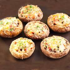 Tiempo suficiente para que coja color. Champinones Rellenos Varias Recetas Divina Cocina