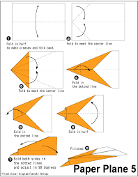 How to make a paper plane. Origami Paper Plane 5 Origami Paper Plane Origami Plane Paper Plane