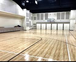 From a first glance outside, it may just look like a barn. Indoor Commercial Athletic Gymnasium Flooring Allsport America