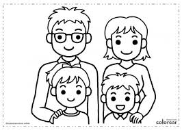 Colorear nunca ha sido tan sencillo, ¡pruébalo ahora y crea fantásticas páginas de coloreado pintando siguiendo los números! Dibujos De Familia Para Colorear